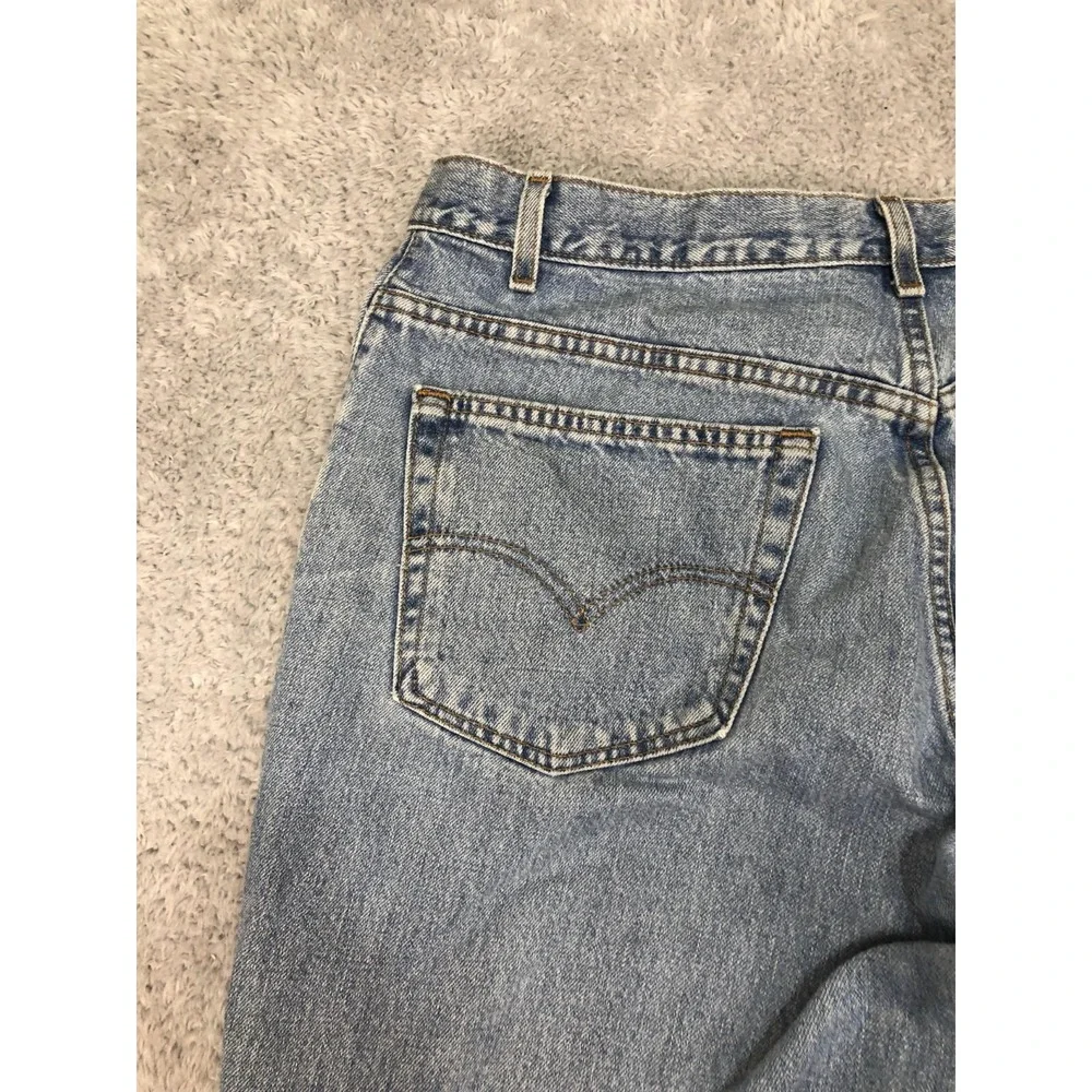 Levis 560 Jeans Men's 40x30 Vintage Loose Fit Tapered Leg Made in USA Blue